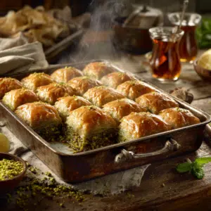 Pistachio Baklava: A Sweet Journey Through Middle Eastern Tradition - Thefoodiebunch Classic Pistachio Baklava