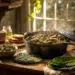 Soulful Southern Collard Greens With Smoky Turkey Flavor - Thefoodiebunch Southern Braised Collard Greens With Smoked Turkey