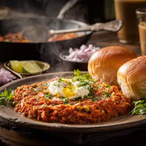 Mumbai'S Beloved Street Food: A Buttery Vegetable Mash Delight - Thefoodiebunch Authentic Mumbai Pav Bhaji