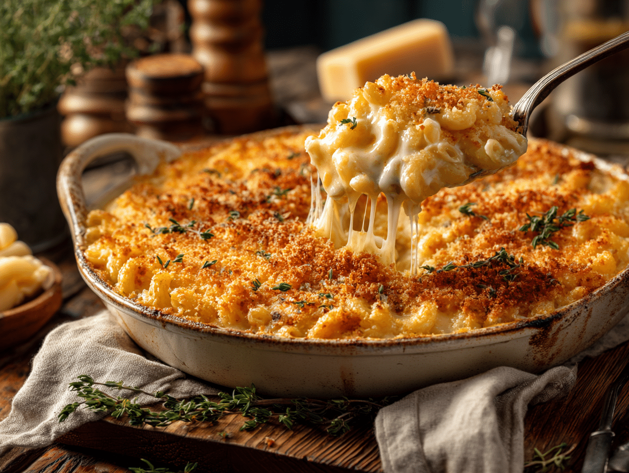 Cheesy Comfort Classic: Homemade Mac And Cheese Perfection - Thefoodiebunch Cheesy Comfort Classic: Homemade Mac And Cheese Perfection - Thefoodiebunch