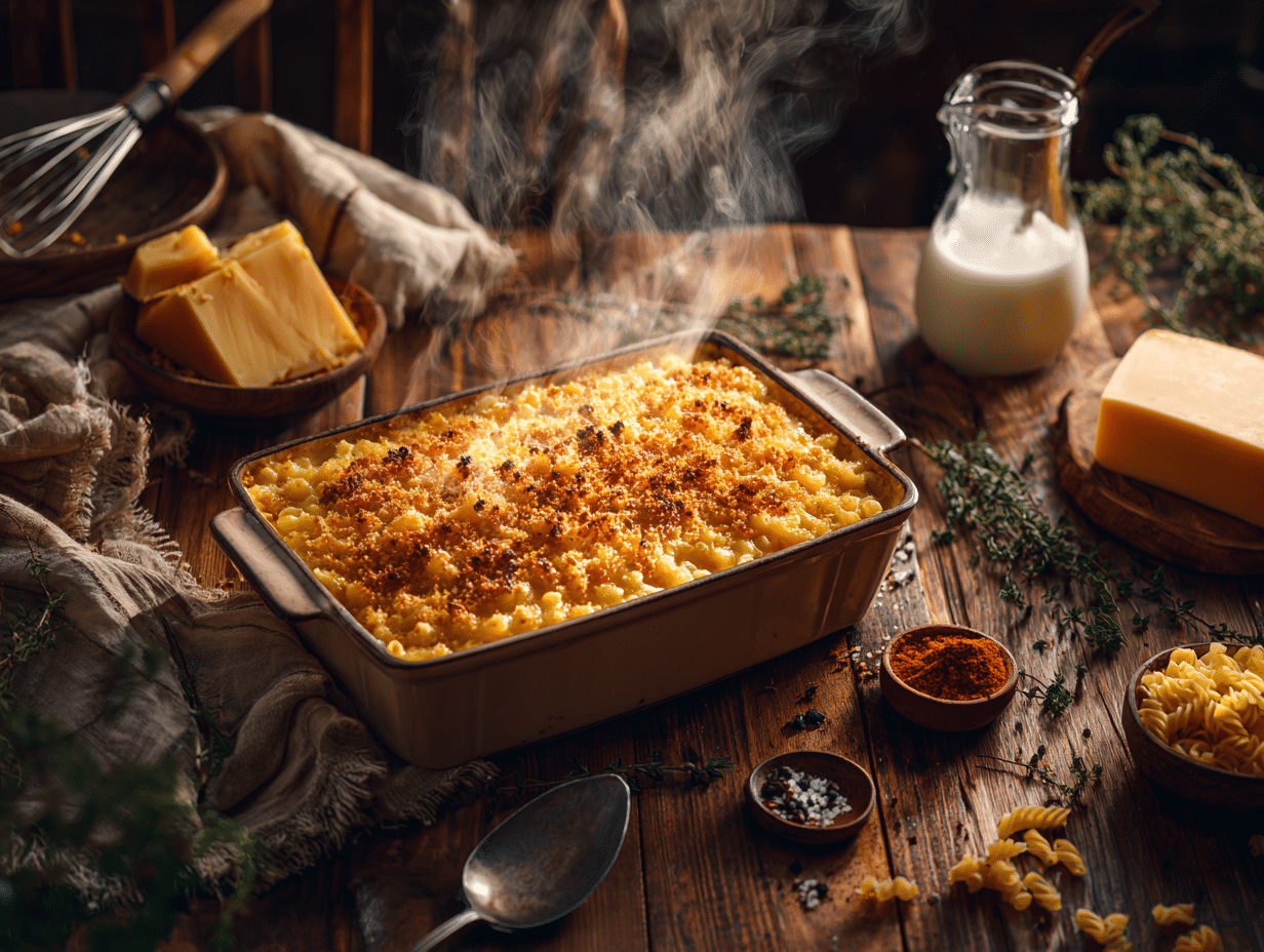 Ultimate Comfort Baked Mac And Cheese Perfection - Thefoodiebunch Ultimate Comfort Baked Mac And Cheese Perfection - Thefoodiebunch