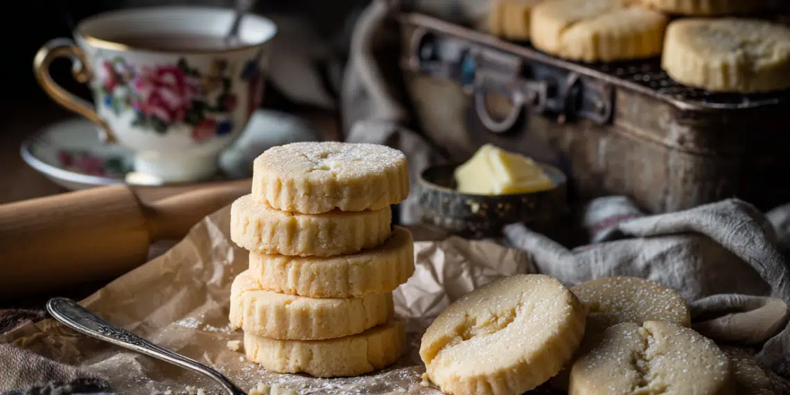 Classic Buttery Shortbread Cookies