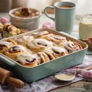 Cinnamoroll-Inspired Japanese Milk Bread Cinnamon Rolls