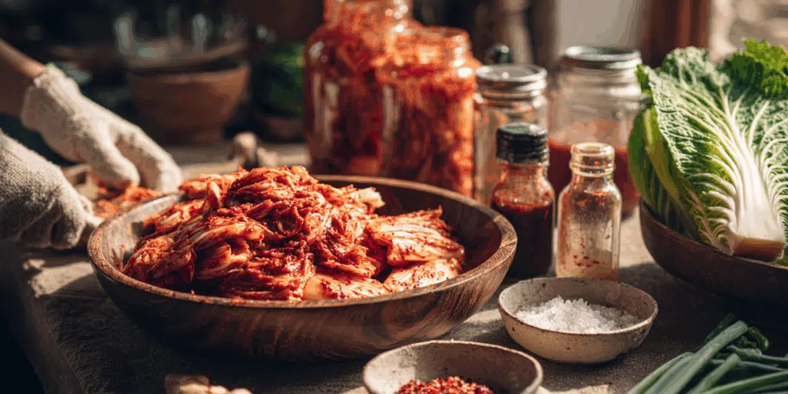 Traditional Napa Cabbage Kimchi