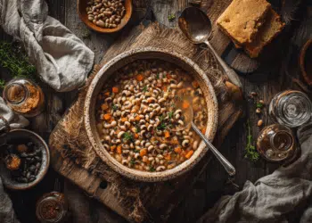 Southern-Style Stewed Black-Eyed Peas