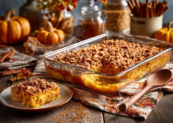 Pumpkin Dump Cake