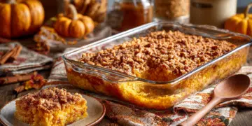 Pumpkin Dump Cake