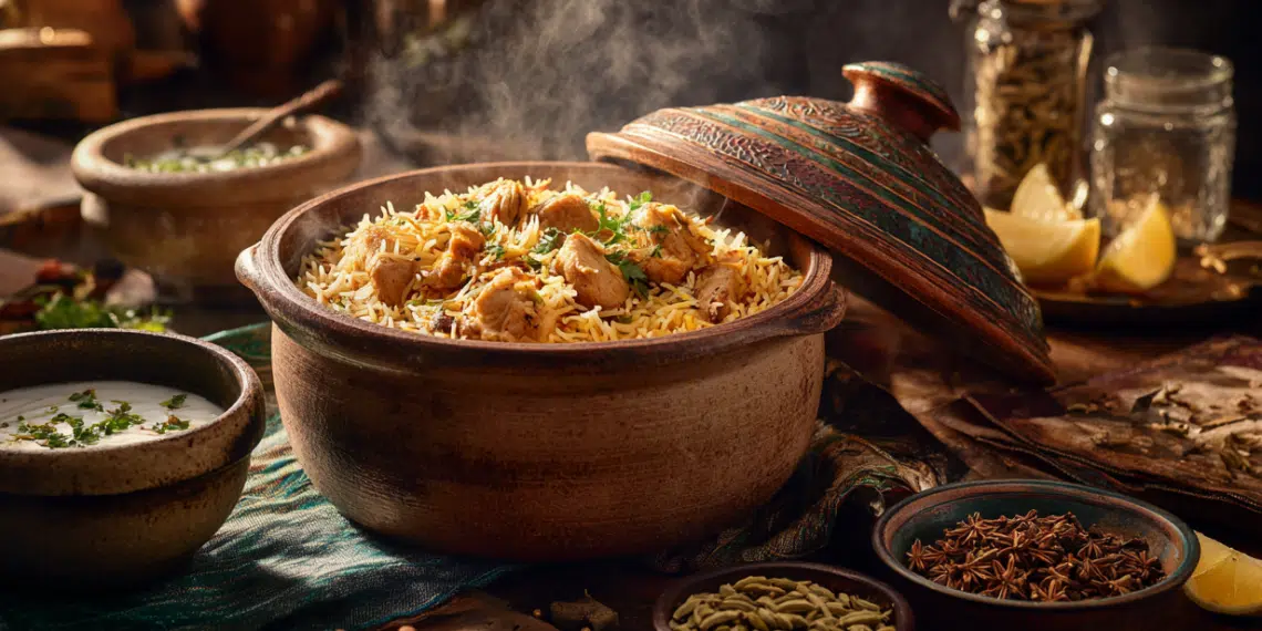 Royal Mughal Chicken Biryani A Flavorful One Pot Feast - Thefoodiebunch Chicken Biryani