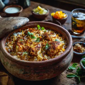 Royal Indian Feast: Layered Chicken Biryani Perfection - Thefoodiebunch Chicken Biryani