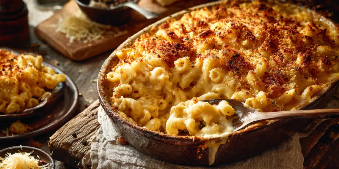 Ultimate Creamy Baked Macaroni And Cheese