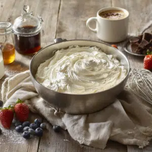 Classic Homemade Whipped Cream