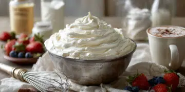 Classic Homemade Whipped Cream