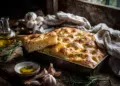 Classic Rosemary Sea Salt Focaccia Bread