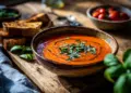 Smoky Roasted Red Pepper &Amp; Tomato Soup