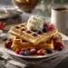 Crispy Golden Belgian Waffles Perfect For Breakfast Mornings - Thefoodiebunch Classic Belgian Waffle
