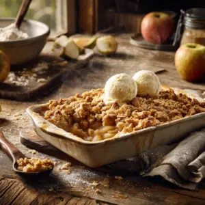 Classic Apple Crisp With Oats
