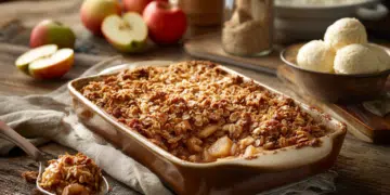 Classic Apple Crisp With Oats