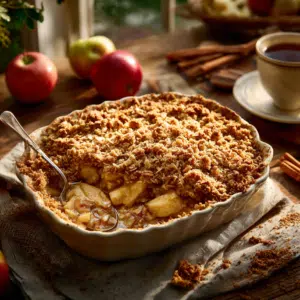 Classic Apple Crisp With Oats