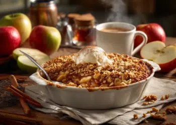 Classic Apple Crisp With Oats