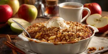 Classic Apple Crisp With Oats