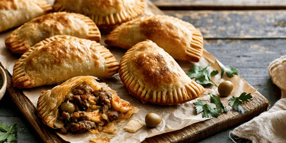 Argentinian Beef Empanadas: A Flavorful Latin Street Food Classic - Thefoodiebunch Argentinian Beef Empanadas (Flaky Homemade Dough)